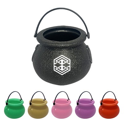 Plastic Mini Witches Wizards Cauldron Kettles for St Patrick's Day Halloween Bachelorette Parties