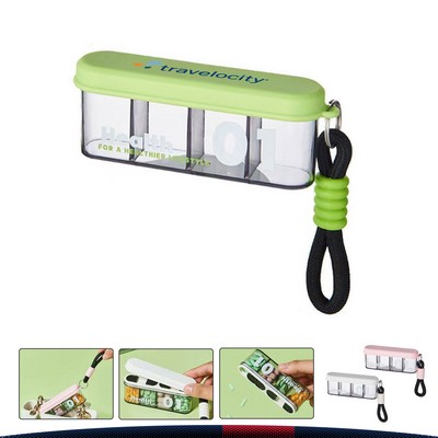 Medivault 4-Compartment Pill Organizer