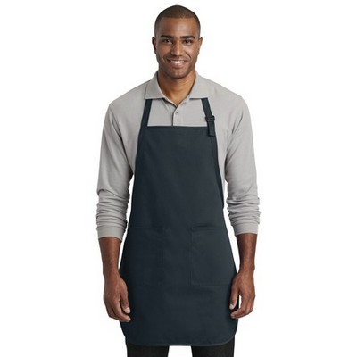 Port Authority ® Full-Length Two-Pocket Bib Apron.