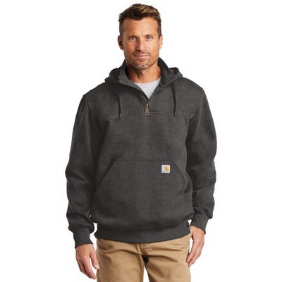 Carhartt ® Rain Defender ® Paxton Heavyweight Hooded Zip Mock Sweatshirt.
