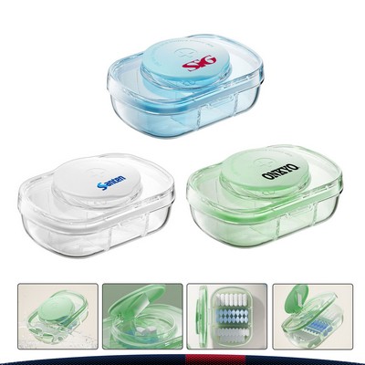 Arisel Transparent Pill Splitter Case